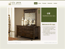 Tablet Screenshot of cvjayarattan.com